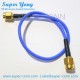SMA MALE TO MALE SOLDER FOR SEMI-RIGID RG405 085" 086" CABLE DC18GHz  50OHM