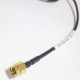 SMA MALE TO MALE SOLDER FOR SEMI-RIGID RG405 085" 086" CABLE DC18GHz  50OHM